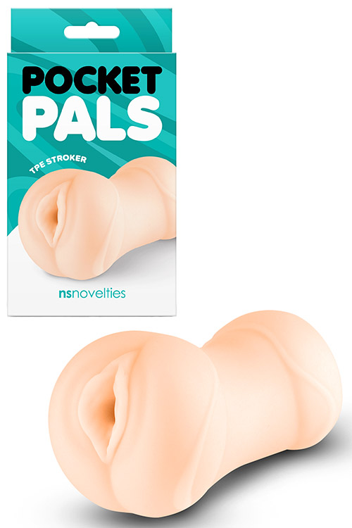 Pocket Pals 3.8" Realistic Vaginal Stroker