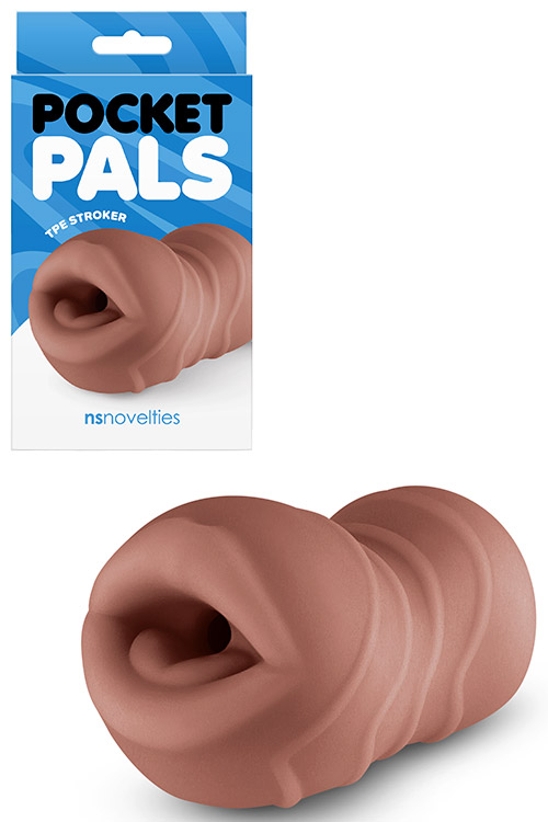 Pocket Pals 3.8" Realistic Oral Stroker
