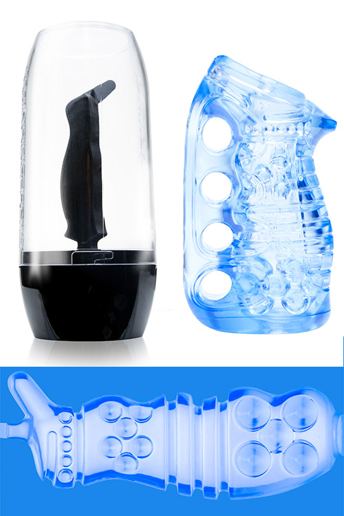 Fleshskins Grip 5.75" Squeezable Stroker