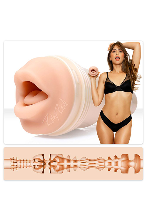 Riley Reid 9.75" Mouth Stroker