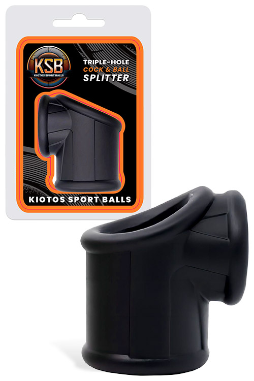 Silicone Triple Hole Cock & Ball Splitter
