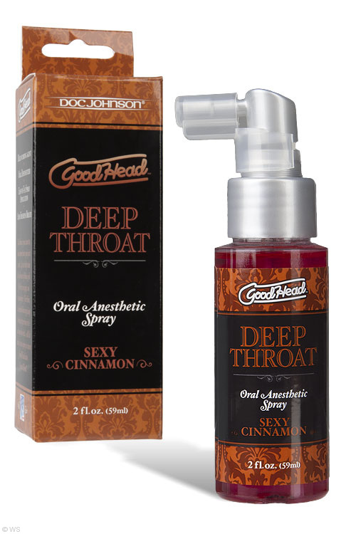 GoodHead Deep Throat Spray Cinnamon (2 oz.)