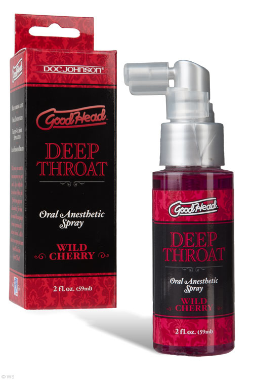 GoodHead Deep Throat Spray Cherry (2 oz.)