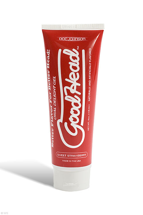 GoodHead The Ultimate Blow Job Gel Strawberry (4.oz)