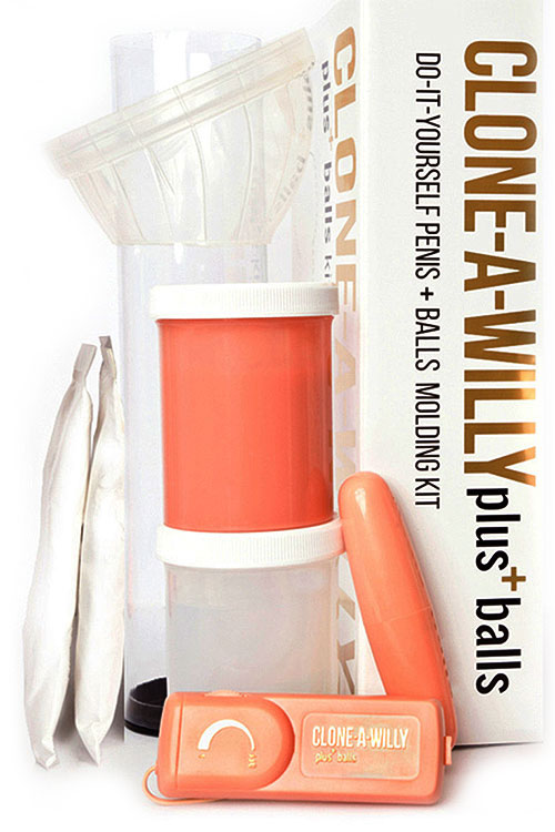 Vibrating Penis Casting Kit Plus Balls