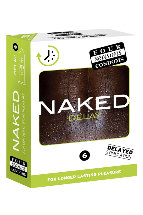 Naked Delay Condoms (6 Pack)