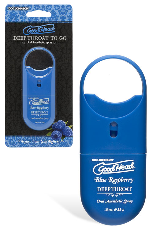 Deep Throat Spray Blue Raspberry Flavour (9g/33oz)