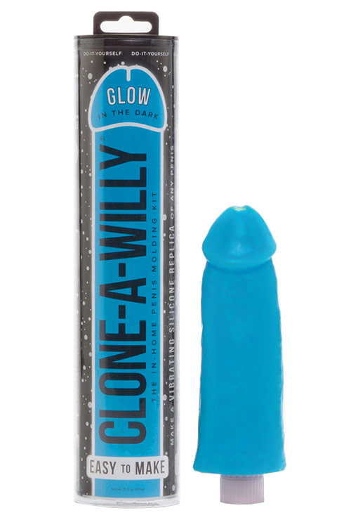 Glow In The Dark Vibrating Penis Casting Kit