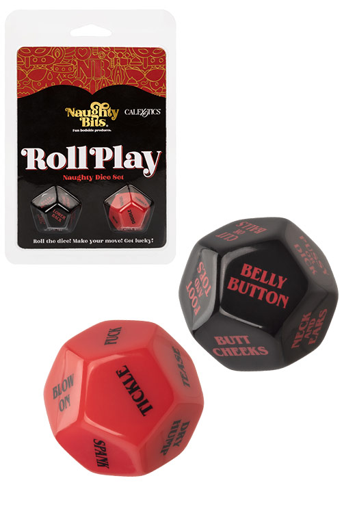 Naughty Bits Roll Play Naughty Dice Set (2 pce)