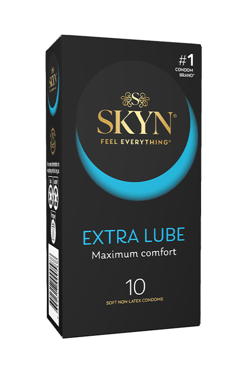 Maximum Comfort 10 Pack Extra Lubricated Non Latex Condoms