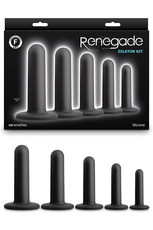 Renegade 5 Piece Silicone Dilator Kit