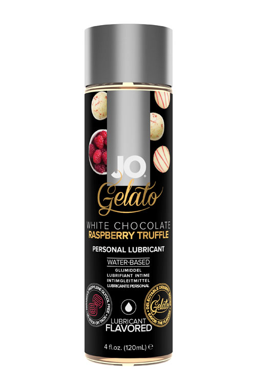 White Chocolate Raspberry Truffle Water Based Flavoured Lubricant | 120ml/4oz
