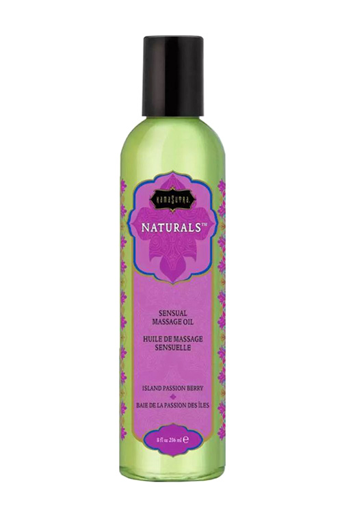 Naturals Island Passion Berry Massage Oil | 236ml / 4oz