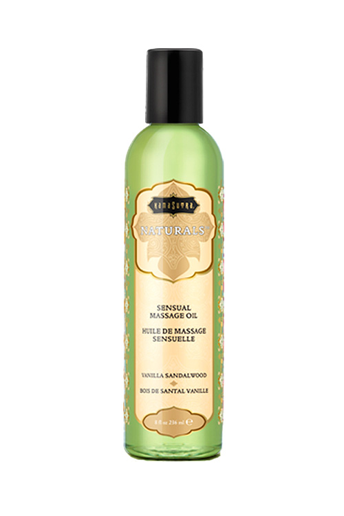 Naturals Massage Oil Vanilla Sandalwood | 236ml / 4oz