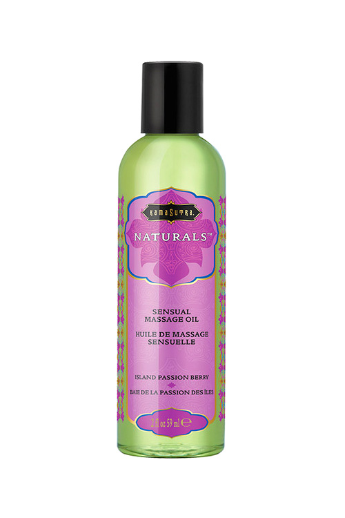 Naturals Island Passion Berry Massage Oil | 59ml / 2oz