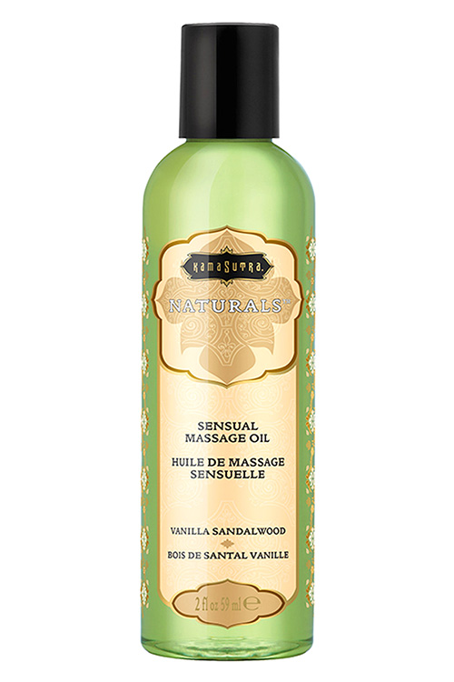 Naturals Massage Oil Vanilla Sandalwood | 59ml / 2oz