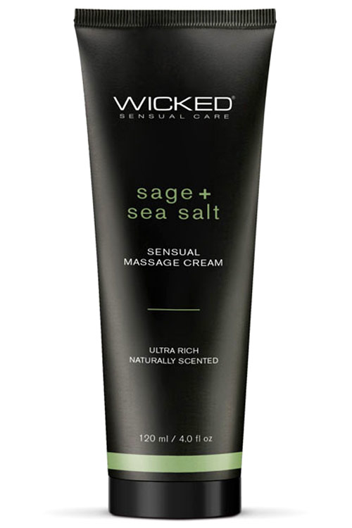 Sensual Sage And Sea Salt Massage Cream (120ml)