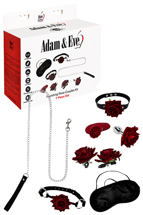 Ravishing Rose 7 Piece Couples Pleasure Kit