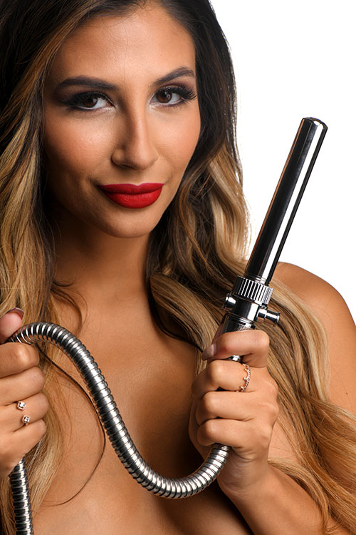 6.25" Stainless Steel Enema Nozzle Attachment