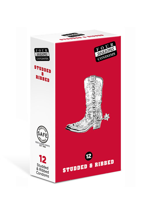 Studded & Ribbed Condoms (12 pack)