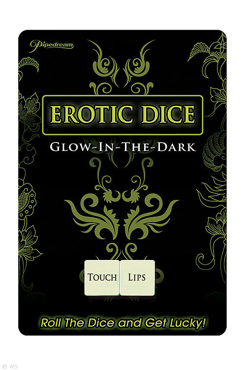 Glow in the Dark Erotic Dice