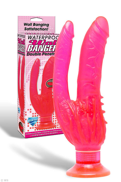 9" Wall Bangers Double Penetrator