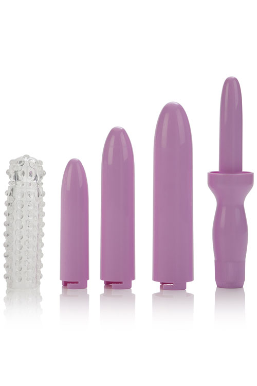 5 Piece Classic Vibrator & Dilator Sleeve Set