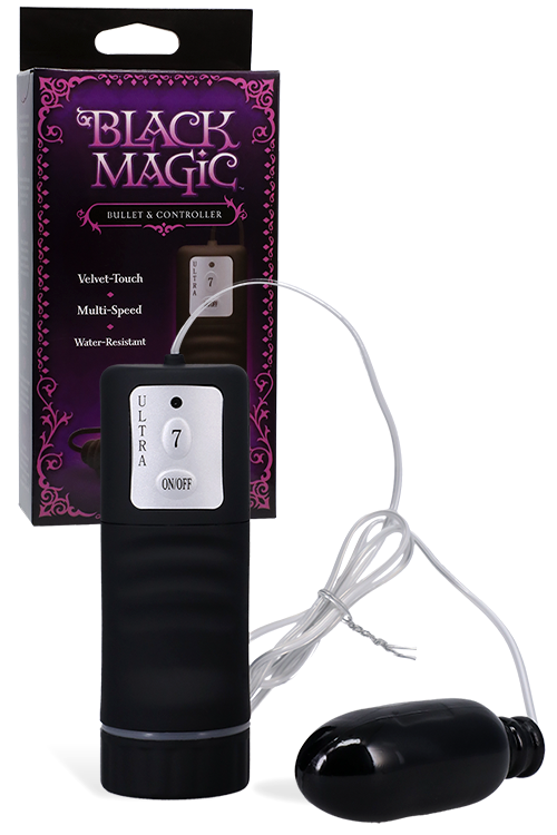 Black Magic Remote Controlled 2.5" Bullet Vibrator