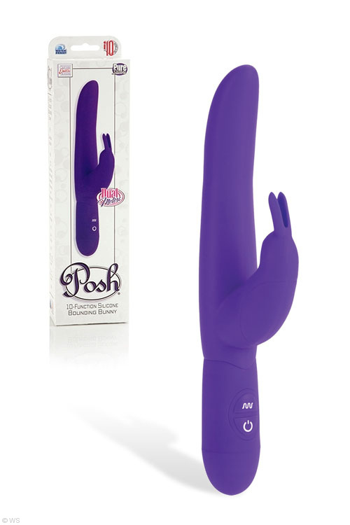10 Function Bounding Bunny 4.25" Rabbit Vibrator