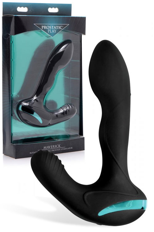 Rotating & Vibrating 6.75" Prostate Massager