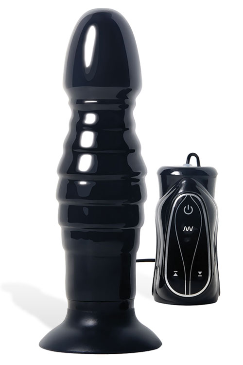 6.5" Remote Controlled Thrusting Anal Vibrator
