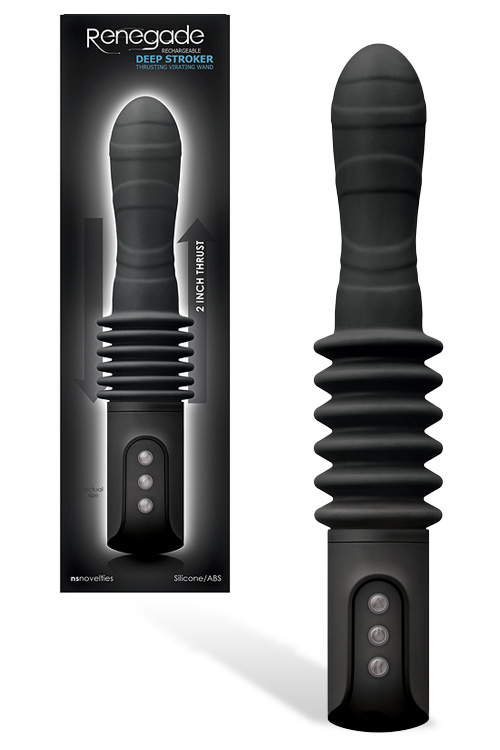 Deep Thrusting 11.5" Silicone Anal Vibrator