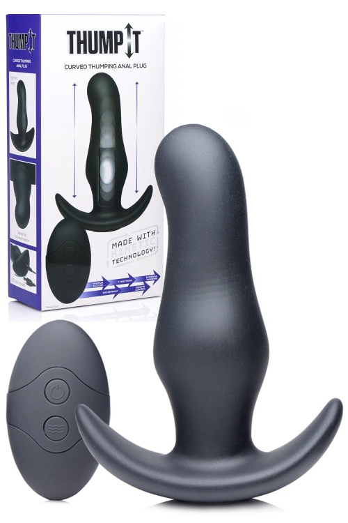 5.25" Thumping Prostate Massager Butt Plug