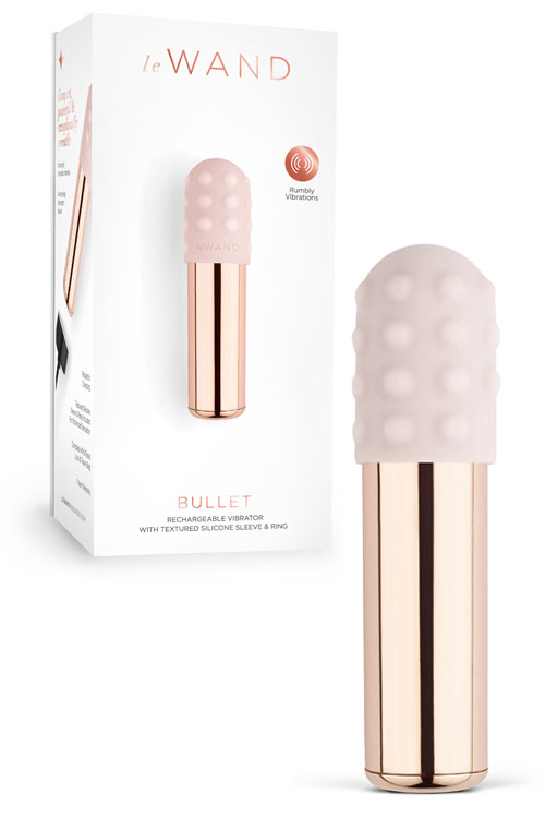 Bullet 3" Rechargeable Bullet Vibrator with Removable Silicone Sleeve