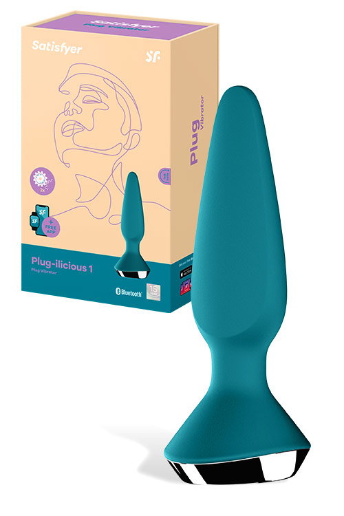 Plugilicious 1 Anal Plug Vibrator