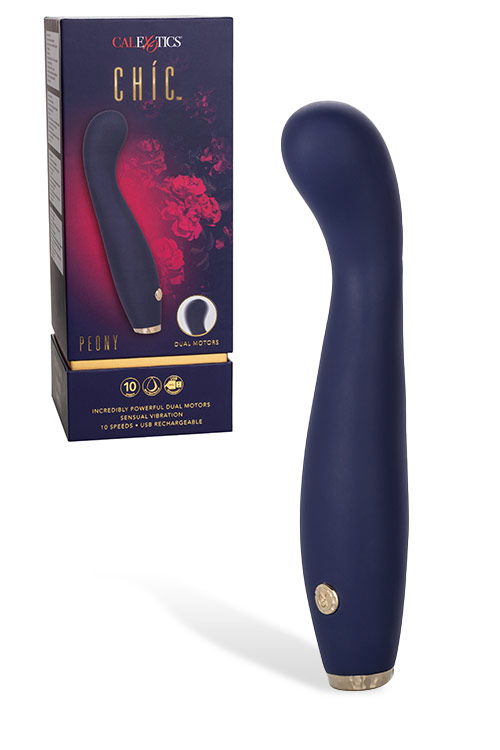 Chic Peony 7.75" G Spot Vibrator