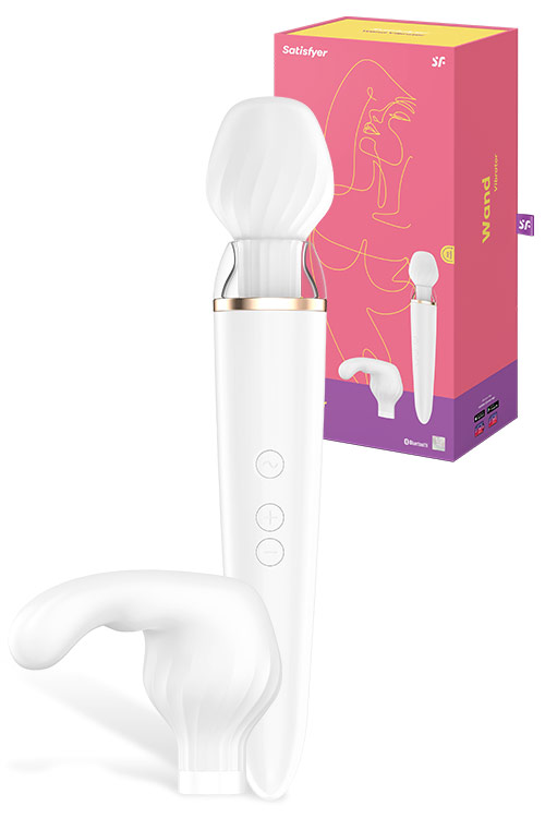 Double Wander Woman 10.6" Massage Wand with App Control