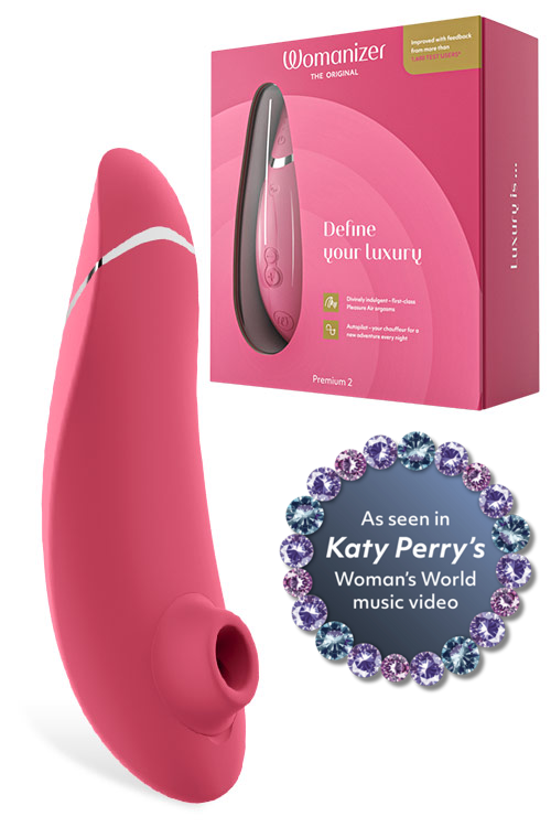 Premium 2 Pleasure Air 6.1" Clitoral Stimulator with Autopilot