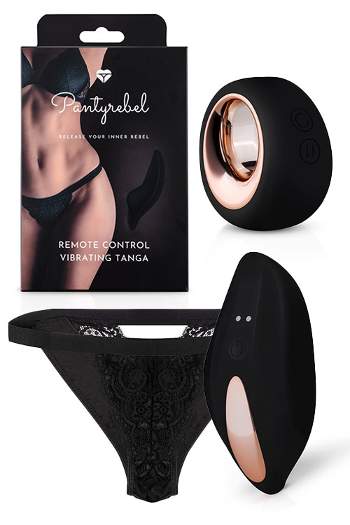 Vibrating Tanga Thong with Remote Control