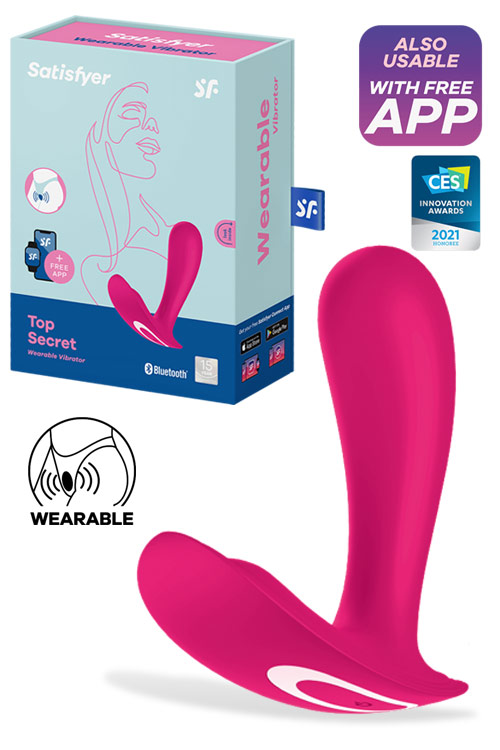 4.3" Top Secret Wearable G Spot Vibrator