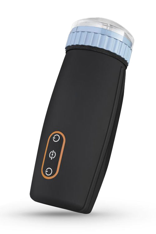 Rechargeable 9.6" Thrusting & Sucking Masturbator