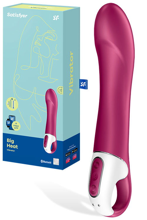 Big Heat 9" Warming G Spot Vibrator