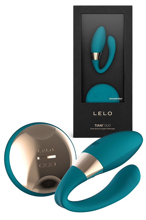Tiani Duo 3.5" Remote Controlled Couples Vibrator plus SenseMotion Technology