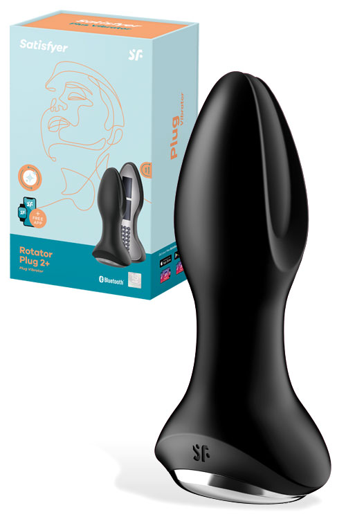 Rotator Plug 2 Vibrating Butt Plug with Connect App