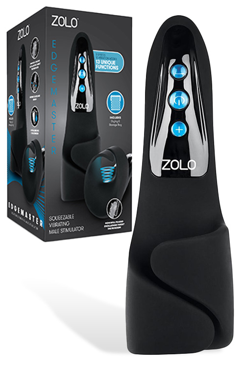 Edgemaster 7.2" Vibrating Masturbator