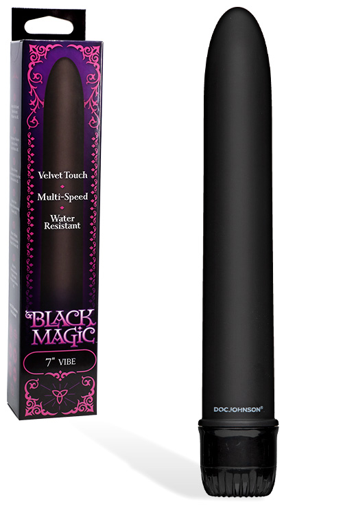 Black Magic 7" Classic Vibrator