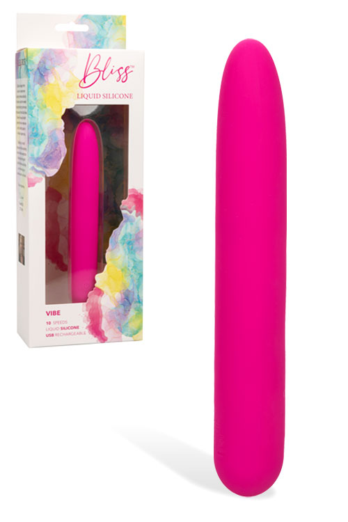 Liquid Silicone 5.25" Classic Vibrator