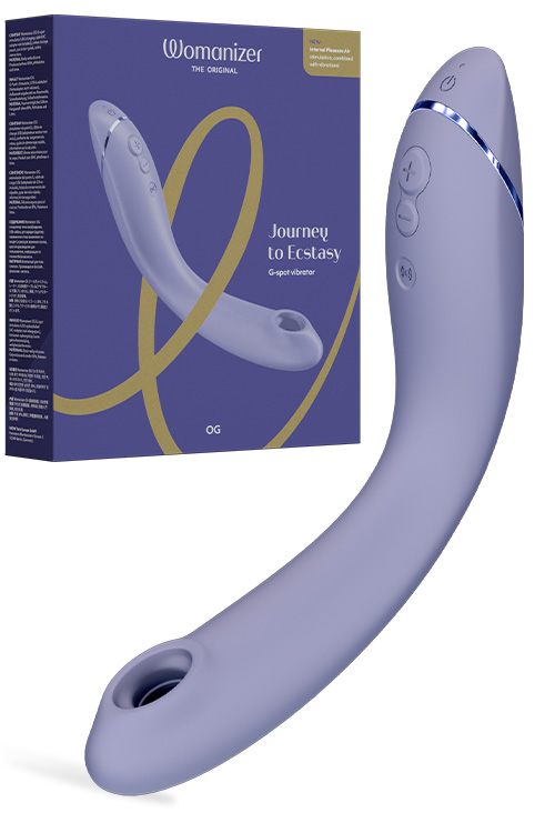 OG 6.9" Pleasure Air Stimulation G Spot Vibrator