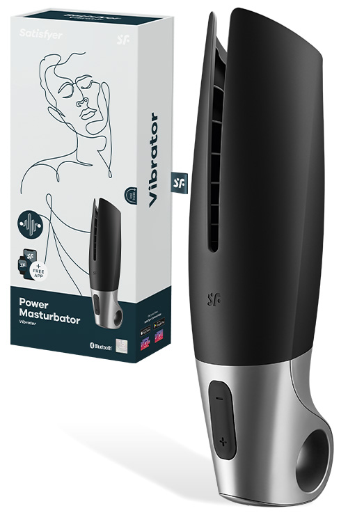Power App Compatible 10.2" Vibrating Masturbator