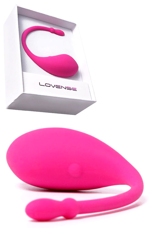 Lush 7.12" App Controlled Vibrating Egg